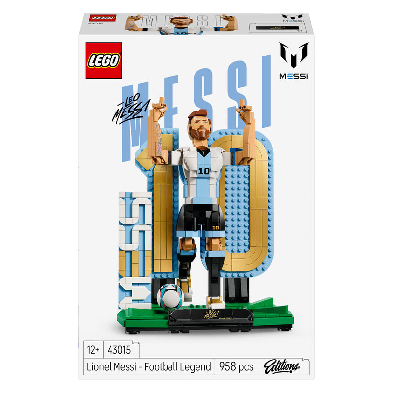 Laden Sie das Bild in Galerie -Viewer, Lego editions lionel messi – voetballegende voetbal speelgoed voor kinderen - 43015