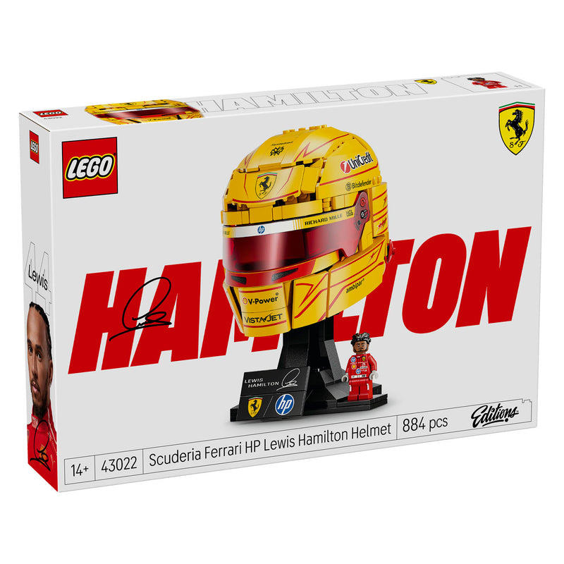 Chargez l'image dans la visionneuse de la galerie, Lego editions scuderia ferrari hp helm van lewis hamilton - 43022