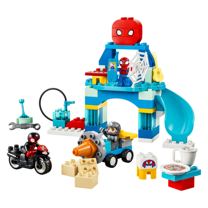 Afbeelding laden in galerijviewer, Lego duplo ǀ marvel team spidey hoofdkwartier bouwpakket voor kinderen en decoratie 10464