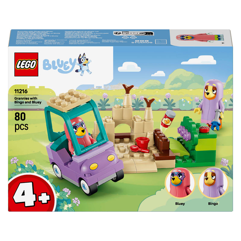 Afbeelding laden in galerijviewer, Lego bluey oma's met bingo en bluey bouwpakket met speelgoed voor kinderen 11216