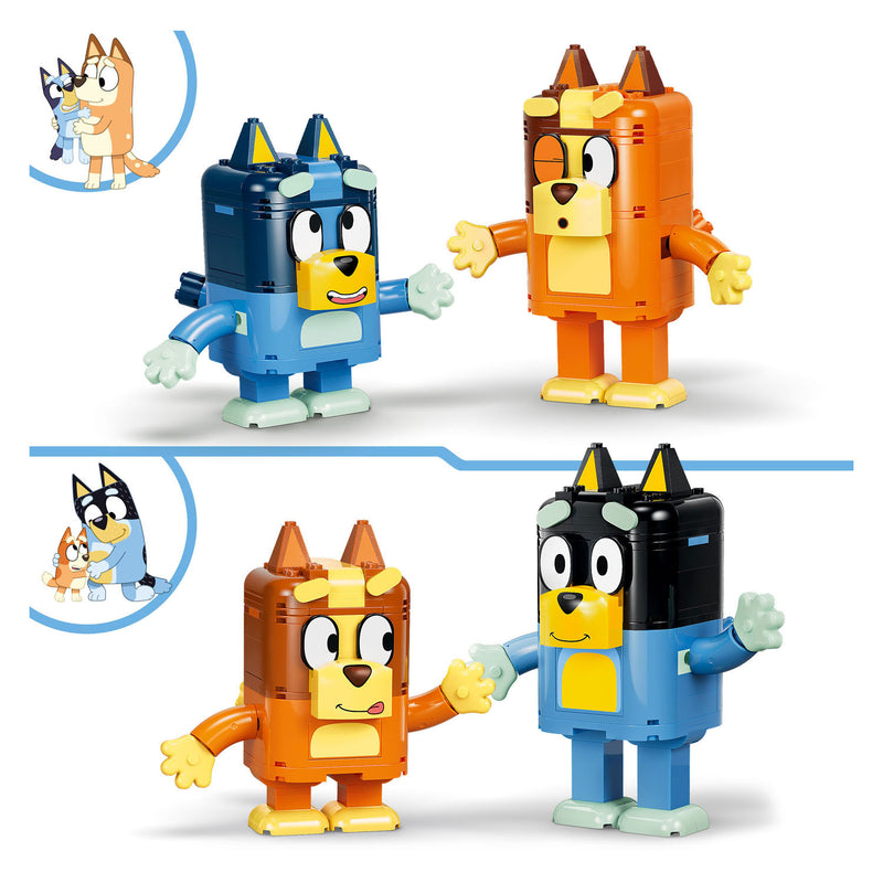 Afbeelding laden in galerijviewer, Lego bluey bouwbare figuren van bluey en haar familie bouwpakket voor kinderen 11217