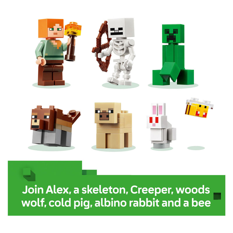 ギャラリービューアに画像をロードする, Lego minecraft eerste nacht-avontuur speelgoed voor kinderen en kinderkamer decoratie 21593