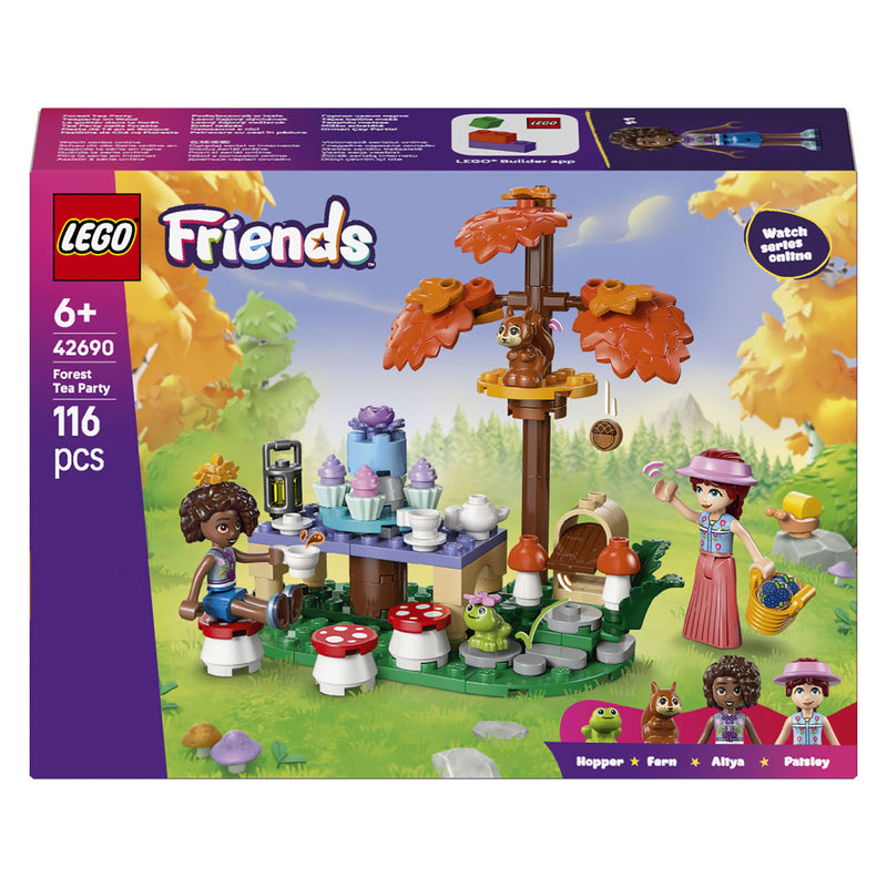 ギャラリービューアに画像をロードする, Lego friends theekransje in het bos speelgoed voor kinderen en kinderkamer decoratie 42690