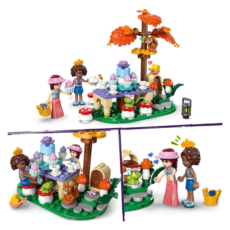 Afbeelding laden in galerijviewer, Lego friends theekransje in het bos speelgoed voor kinderen en kinderkamer decoratie 42690