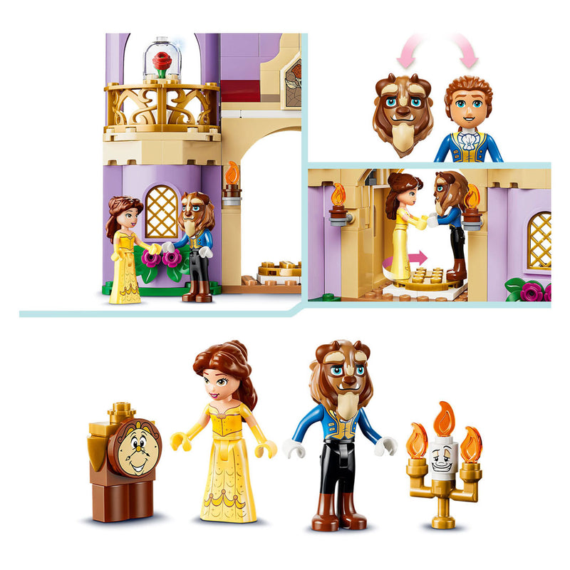 Afbeelding laden in galerijviewer, Lego disney princess 43289 het betoverde kasteel van belle en het beest