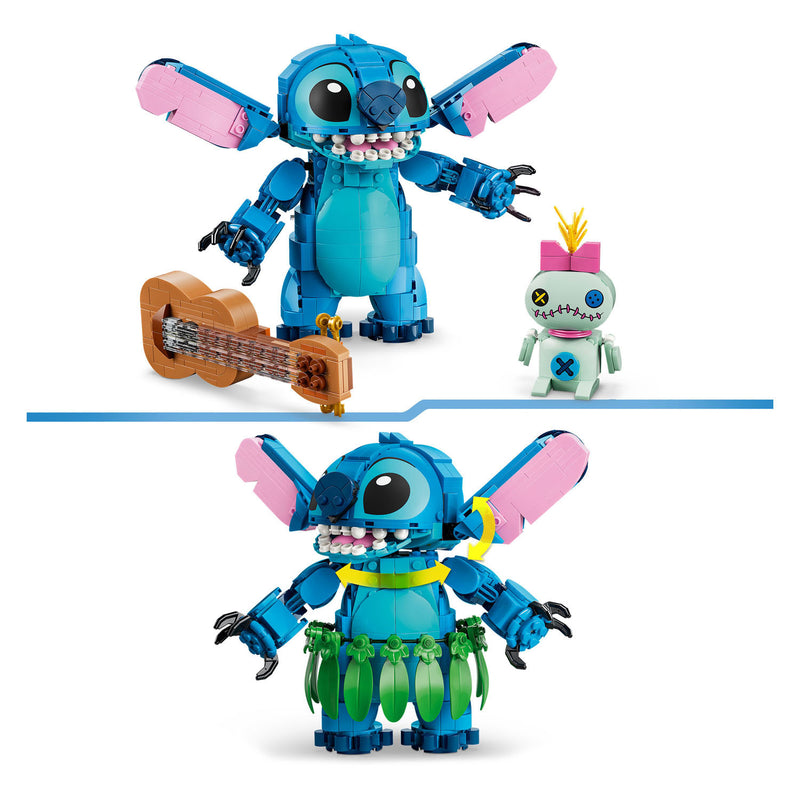 Afbeelding laden in galerijviewer, Lego ǀ disney stitch en scrump bouwpakket voor kinderen en kinderkamer decoratie 43296