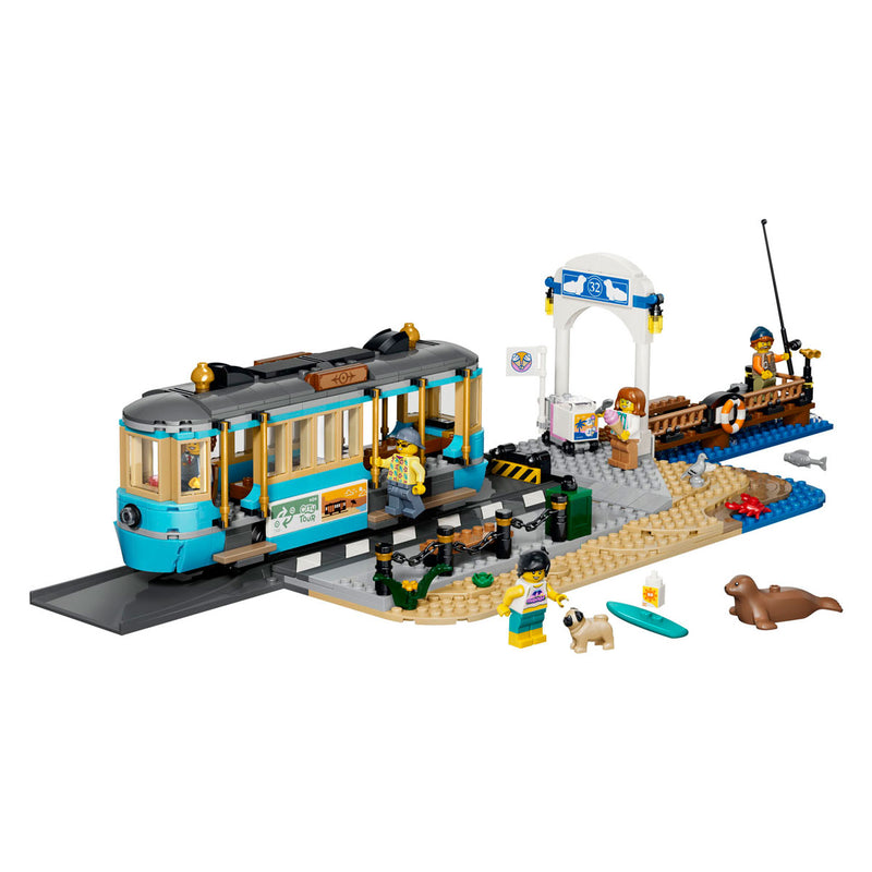 ギャラリービューアに画像をロードする, Lego city 60506 klassieke strandtram