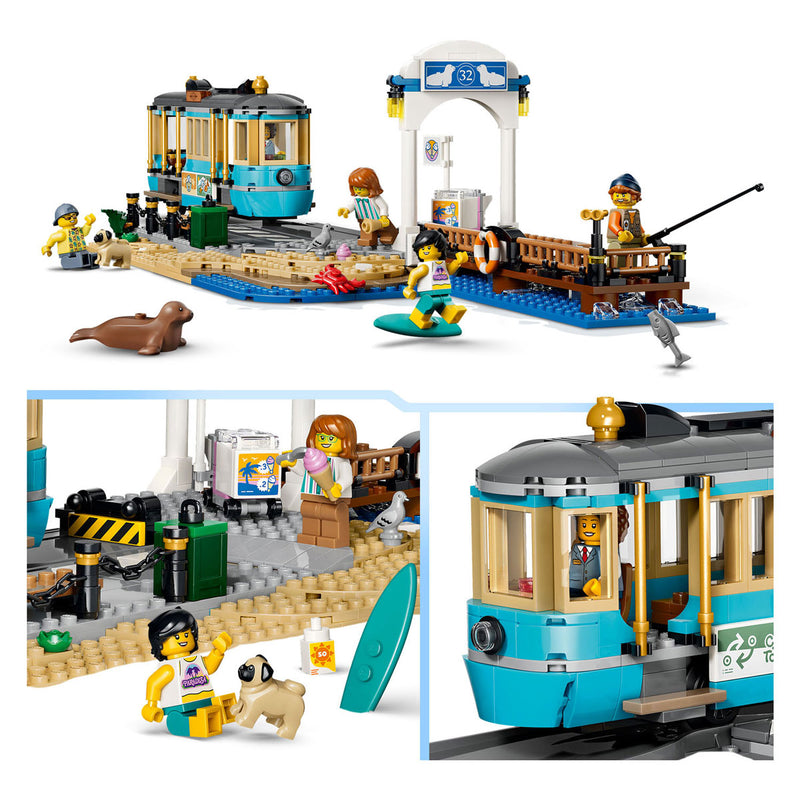 ギャラリービューアに画像をロードする, Lego city 60506 klassieke strandtram
