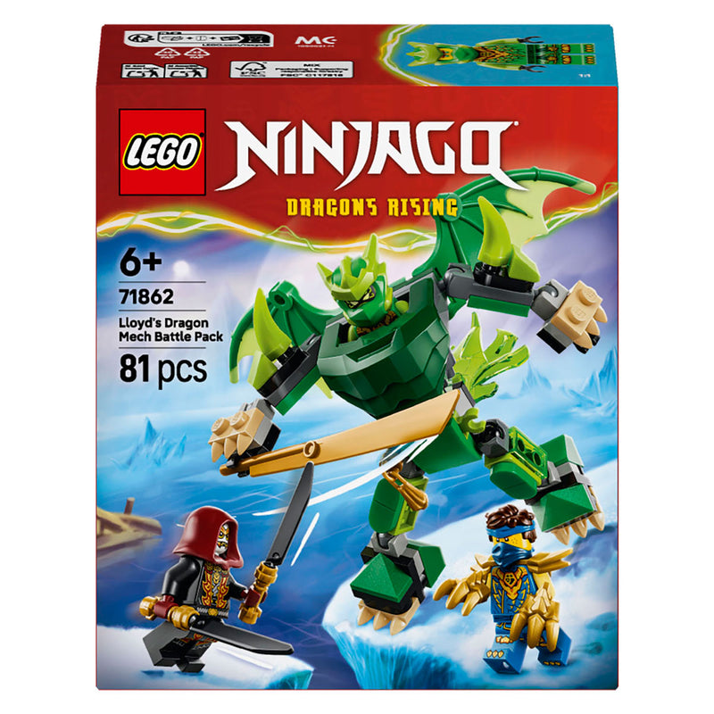 ギャラリービューアに画像をロードする, Lego ninjago 71862 lloyds drakenmecha strijdpakket
