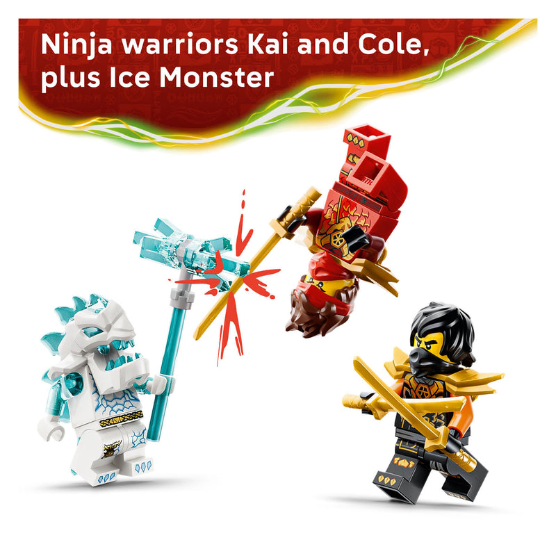 ギャラリービューアに画像をロードする, Lego ninjago 71864 kai en cole's combivoertuigen