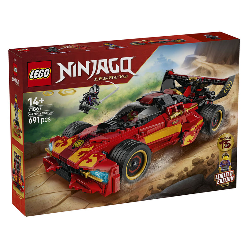 Afbeelding laden in galerijviewer, Lego ® ninjago® 15-jarig jubileum: x-1 ninja charger - fantasierijke bouwset voor tieners vanaf 14 jaar - 71867