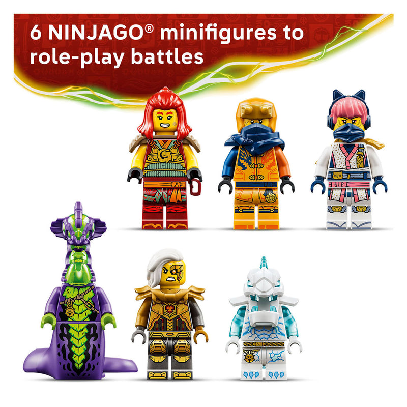 ギャラリービューアに画像をロードする, Lego ninjago 71868 wyldfyre's transformerende drakenmecha