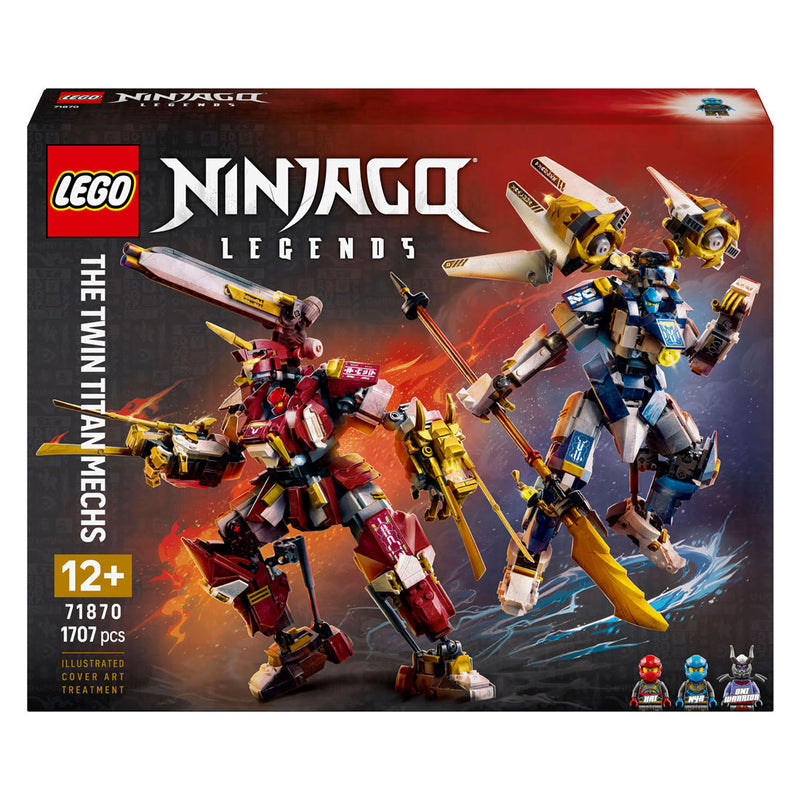 Cargue la imagen en el visor de la galería, Lego ninjago 71870 de twee torenhoge mecha