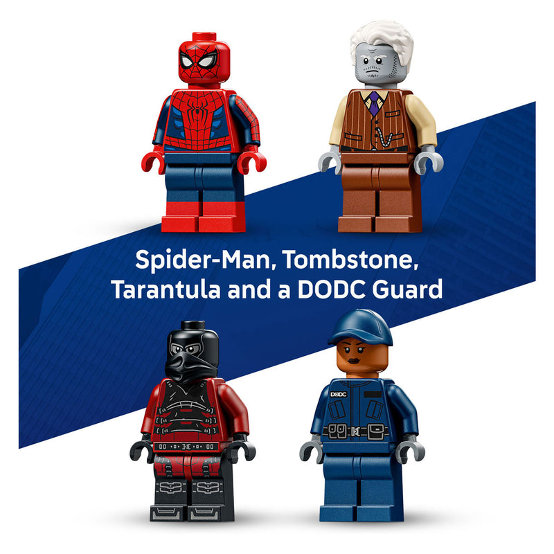 Laden Sie das Bild in Galerie -Viewer, Lego ǀ marvel spider-man achtervolging van gevangenistransport bouwpakket voor kinderen 76349
