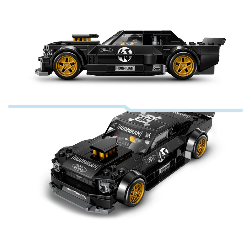 Chargez l'image dans la visionneuse de la galerie, Lego speed champions ken blocks '65 ford mustang hoonicorn v1 auto bouwpakket voor kinderen 77262