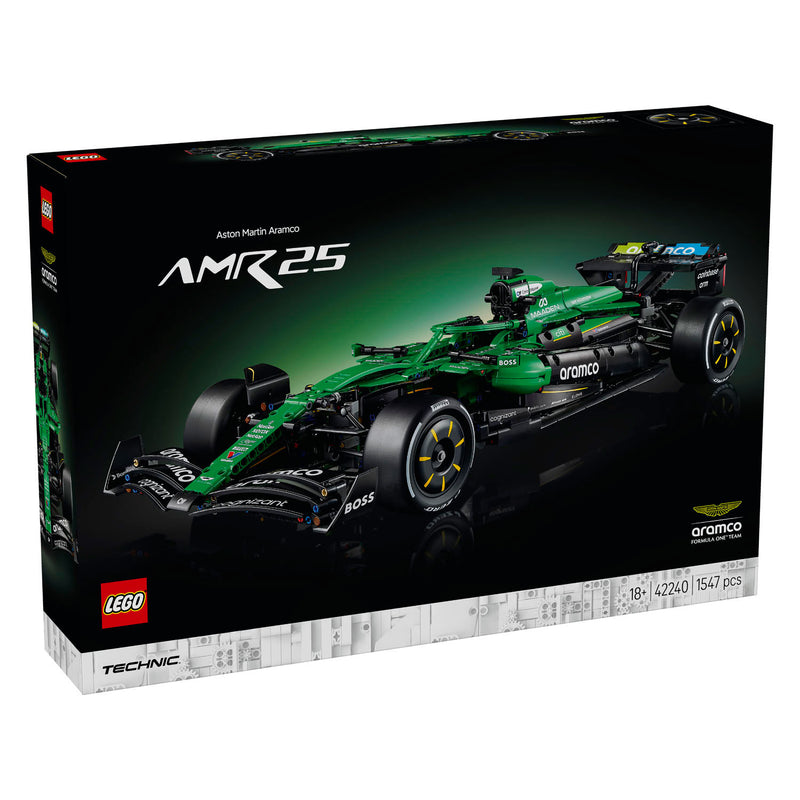 Chargez l'image dans la visionneuse de la galerie, Lego technic aston martin aramco amr25 f1 auto bouwpakket voor volwassenen met modelauto 42240