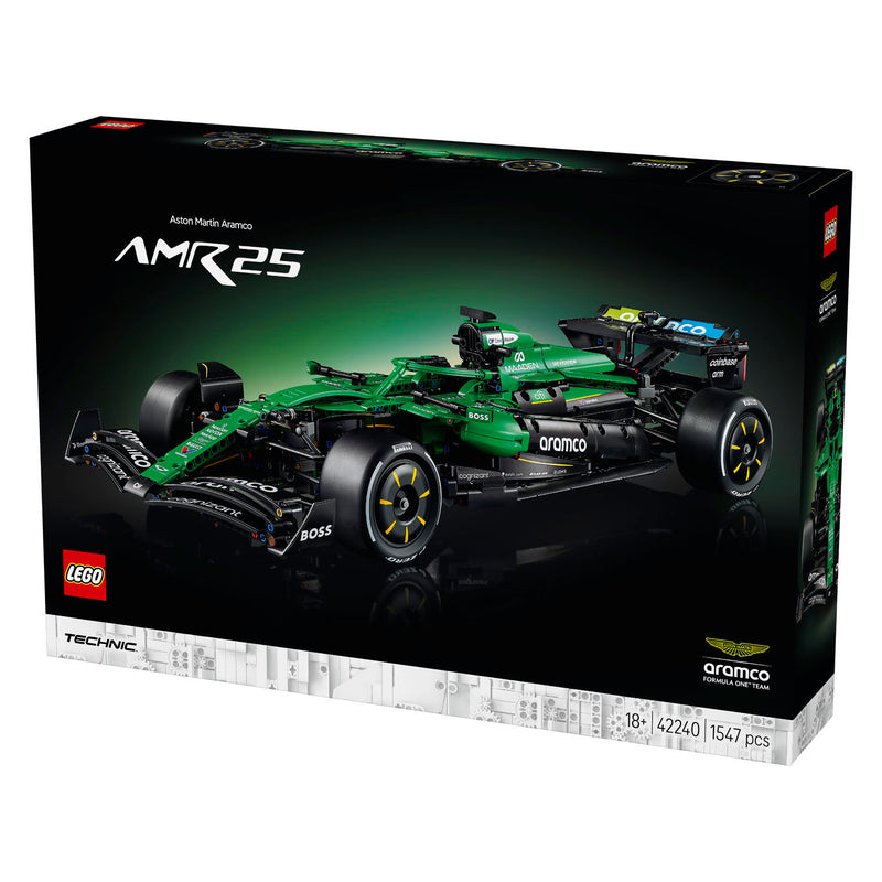 Chargez l'image dans la visionneuse de la galerie, Lego technic aston martin aramco amr25 f1 auto bouwpakket voor volwassenen met modelauto 42240