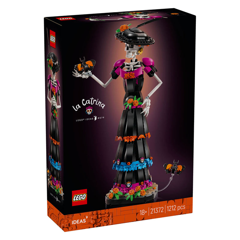 Afbeelding laden in galerijviewer, Lego ideas la catrina figuur bouwpakket voor volwassenen en woondecoratie 21372