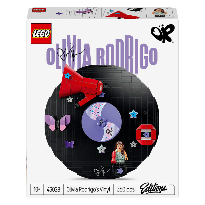 Afbeelding laden in galerijviewer, Lego editions olivia rodrigo's vinylplaat bouwpakket voor kinderen - 43028