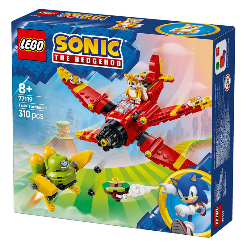 Afbeelding laden in galerijviewer, Lego sonic the hedgehog 77119 tails en zijn tornado-1