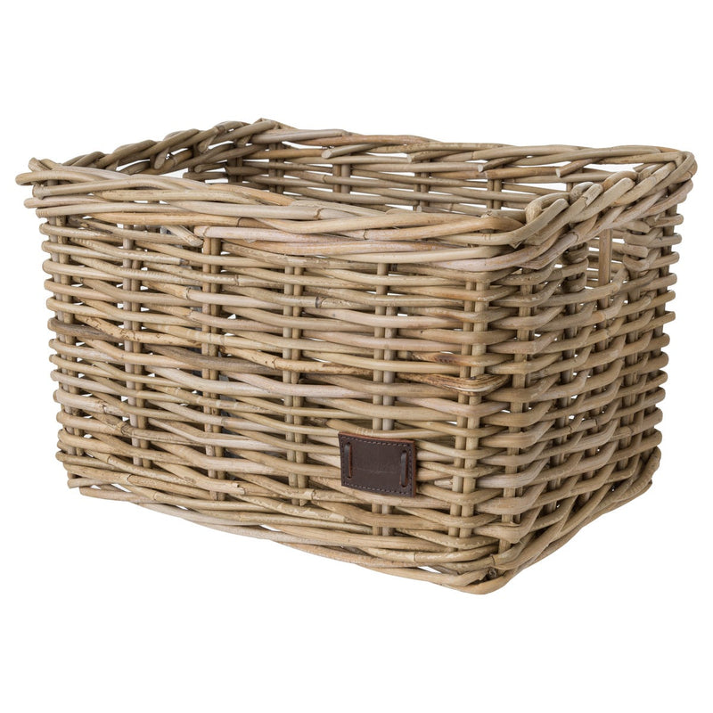 Afbeelding laden in galerijviewer, Fastrider zeno rotan fietsmand - naturel - 17l - handgemaakt