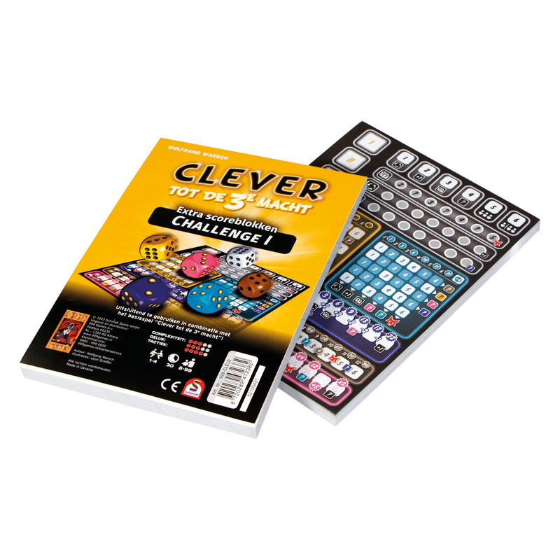 Afbeelding laden in galerijviewer, 999games 999 games scoreblokken clever tot de 3e macht challenge