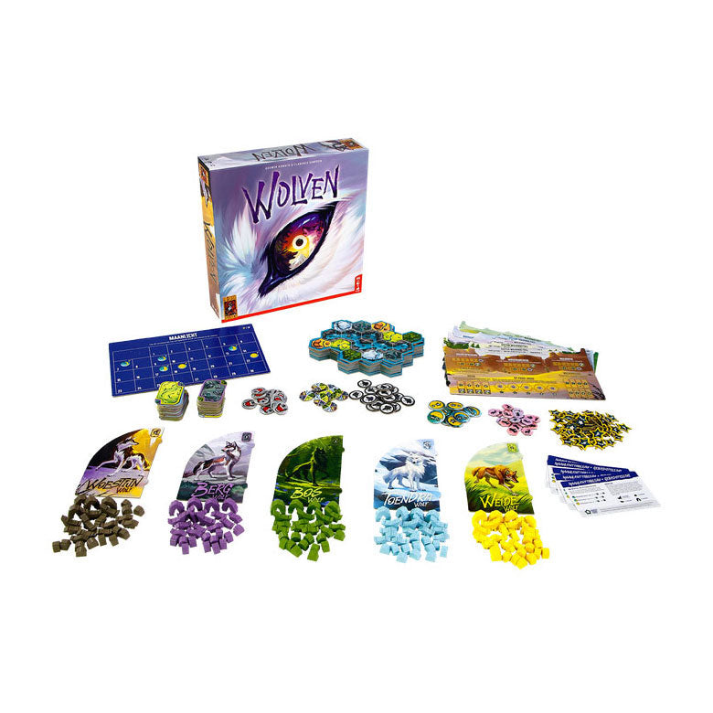 Load image into Gallery viewer, 999games 999 games wolven bordspel (nederlands, 2 - 5 spelers, 75 minuten, vanaf 14 jaar)