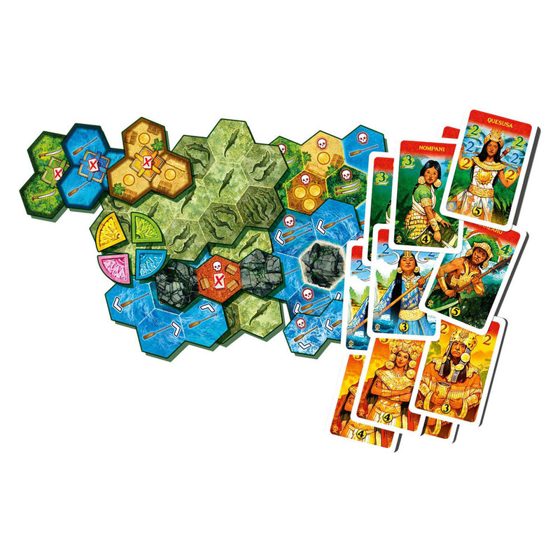 Load image into Gallery viewer, 999games 999 games de zoektocht naar el dorado: gevaren muisca uitbreiding bordspel