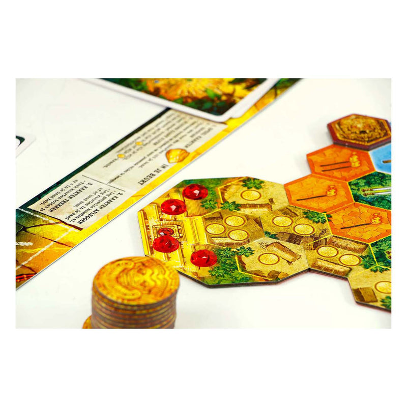 Load image into Gallery viewer, 999games 999 games de zoektocht naar el dorado: de gouden tempels bordspel (nederlands, 2 - 4 spelers, 60 minuten, vanaf 10 jaar)