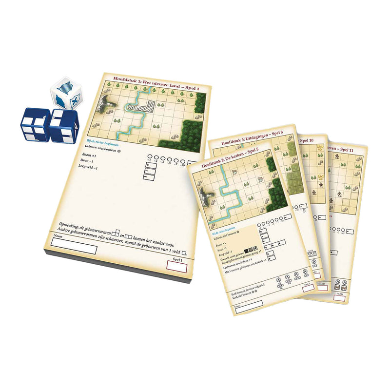 Afbeelding laden in galerijviewer, 999games 999 games my city roll write dobbelspel