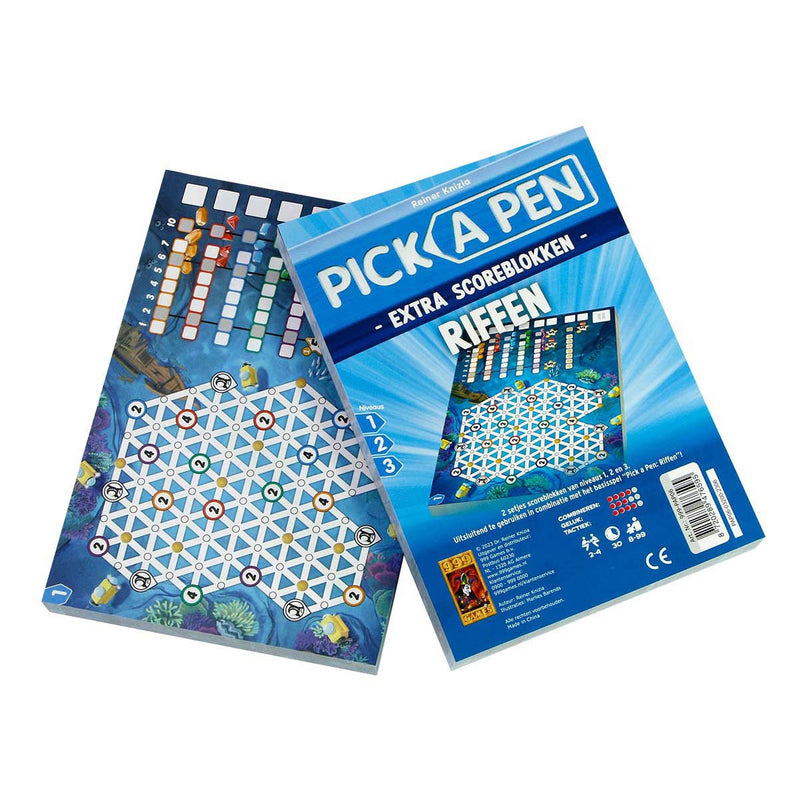 Afbeelding laden in galerijviewer, 999games 999 games pick a pen riffen scoreblokken, 2st.