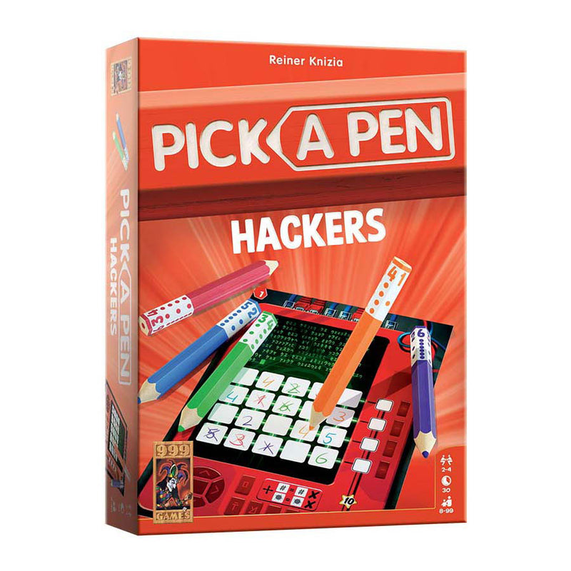 Load image into Gallery viewer, 999games 999 games pick a pen hackers dobbelspel