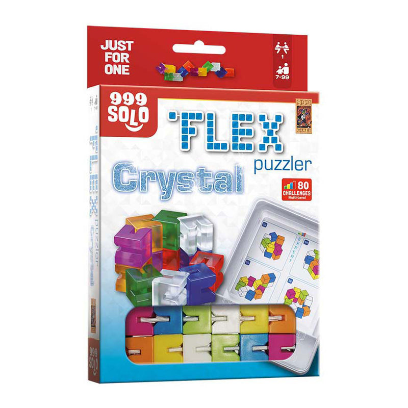 Laden Sie das Bild in Galerie -Viewer, 999games 999 games flex puzzler crystal denkspel (nederlands, 1 speler, vanaf 7 jaar, 80 opdrachten)