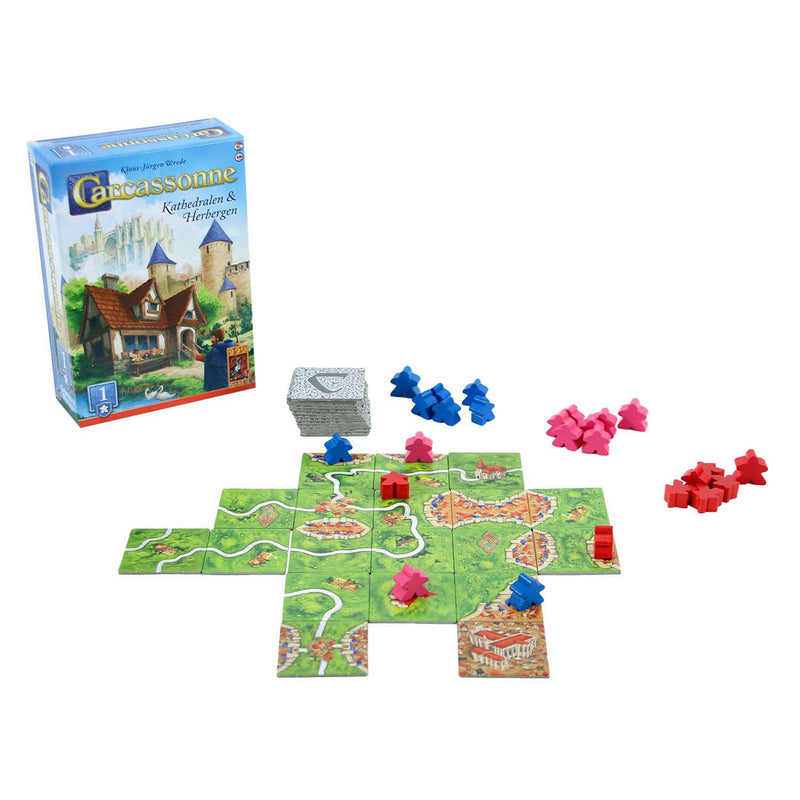 Load image into Gallery viewer, 999games 999 games carcassonne kathedralen herbergen uitbreiding