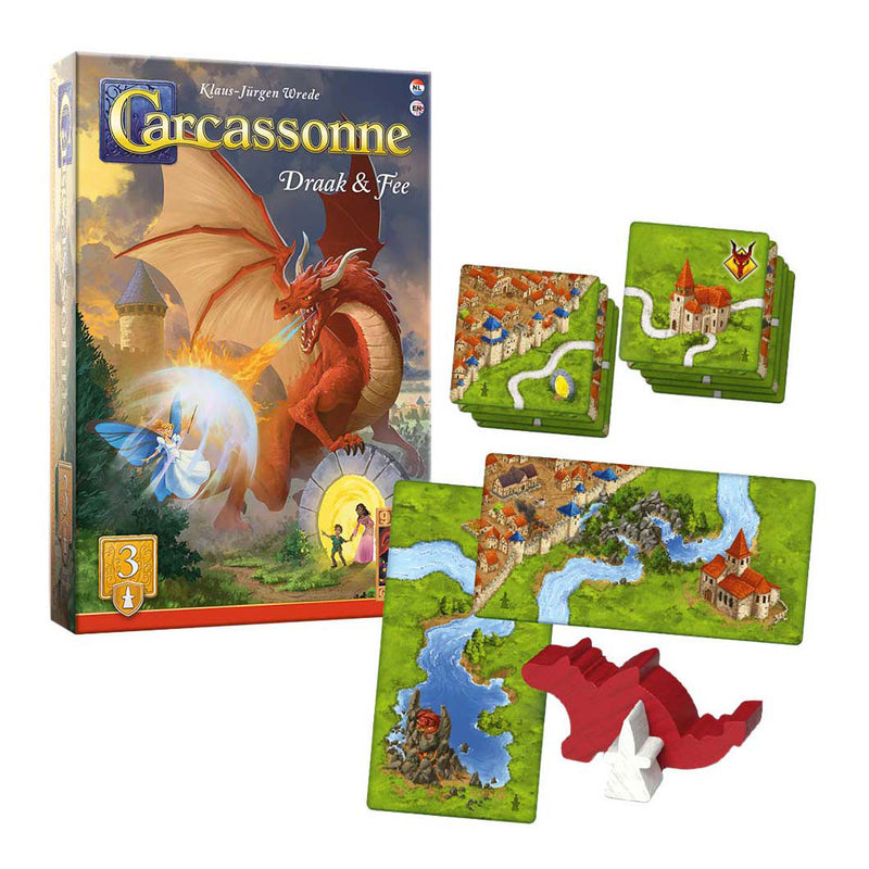 ギャラリービューアに画像をロードする, 999games 999 games carcassonne draak fee uitbreiding