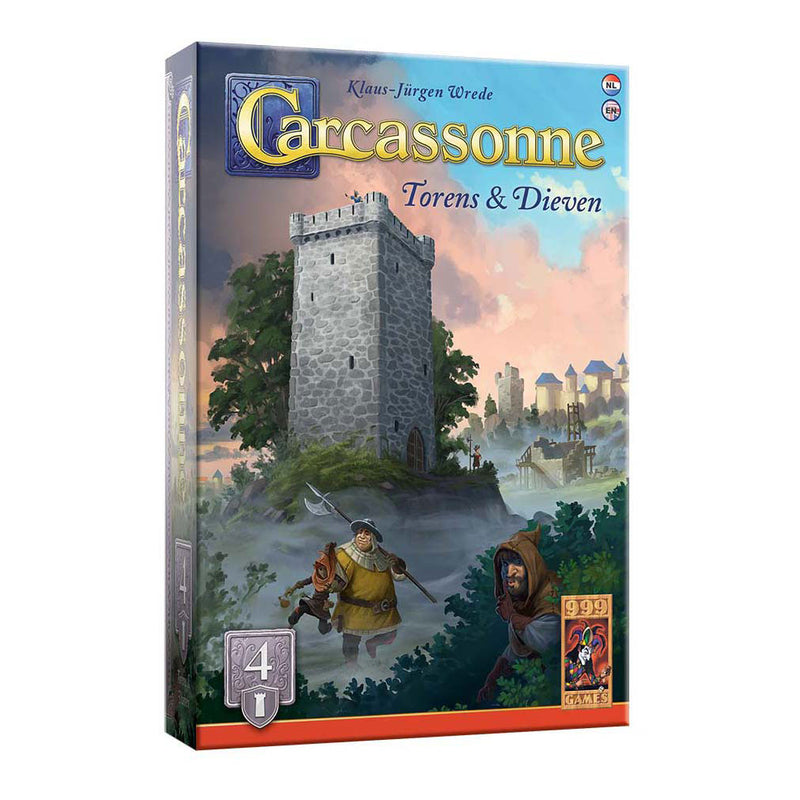 Load image into Gallery viewer, 999games 999 games carcassonne torens dieven uitbreiding