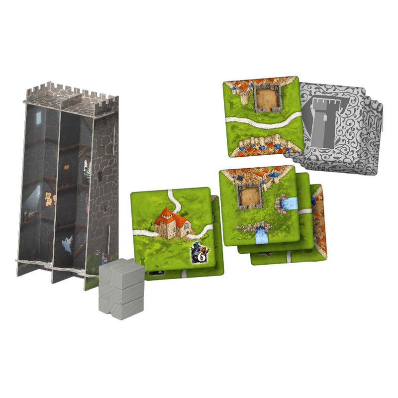 Afbeelding laden in galerijviewer, 999games 999 games carcassonne torens dieven uitbreiding