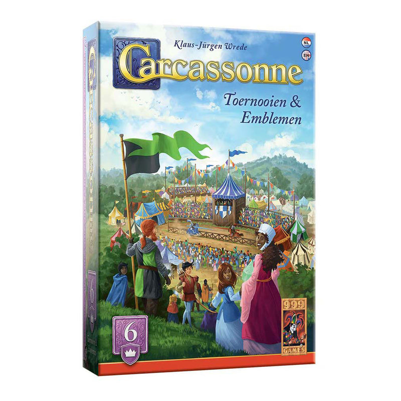 Load image into Gallery viewer, 999games 999 games carcassonne toernooien emblemen uitbreiding