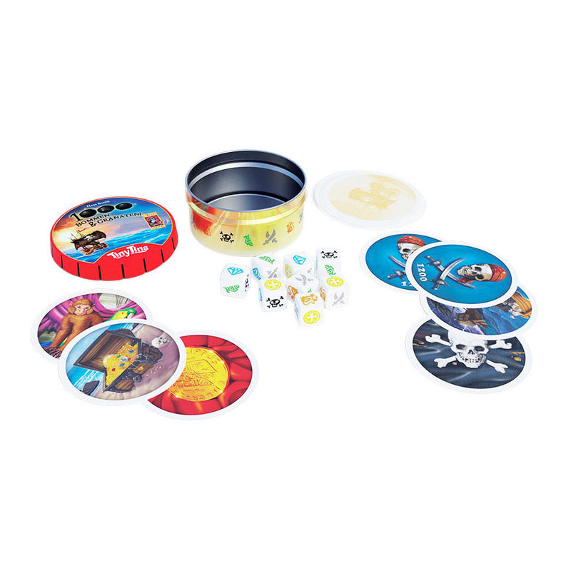 Chargez l'image dans la visionneuse de la galerie, 999games 999 games tiny tins 1000 bommen en granaten - dobbelspel