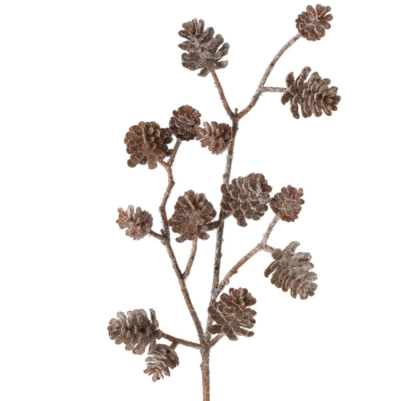 ギャラリービューアに画像をロードする, Boltze home kunsttak dennenappel besneeuwd h50cm