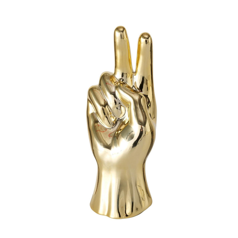 Laden Sie das Bild in Galerie -Viewer, Boltze home beeld hand h19cm goud of wit