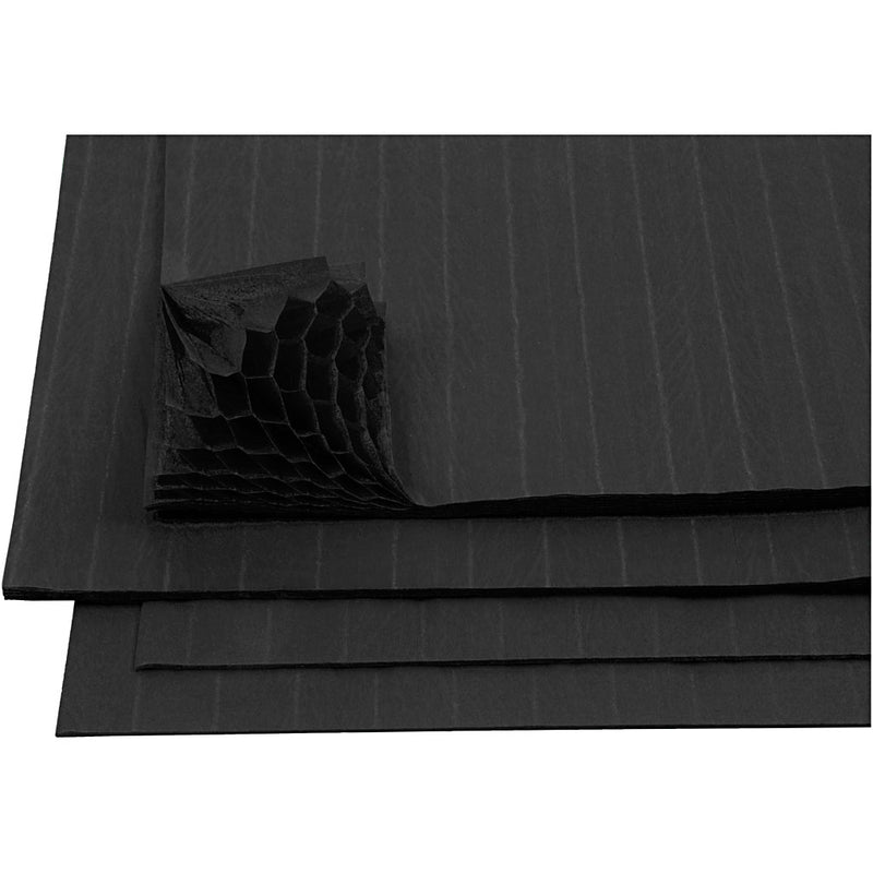 Load image into Gallery viewer, Https: www.cchobby.nl harmonica-papier-vel-28x17-8-cm-zwart-8-vel-1-doos