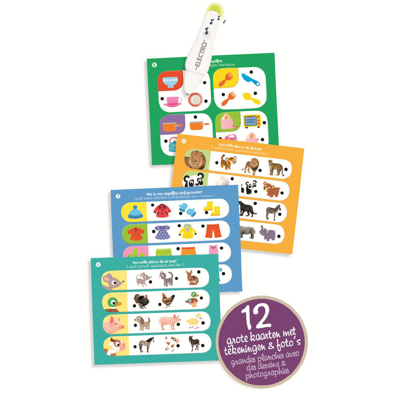 Afbeelding laden in galerijviewer, Jumbo electro wonderpen vormen kleuren educatief spel