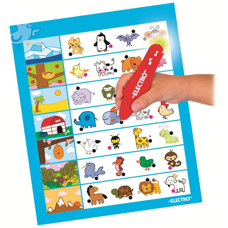 Load image into Gallery viewer, Electro jumbo wonderpen dierenpret educatief spel