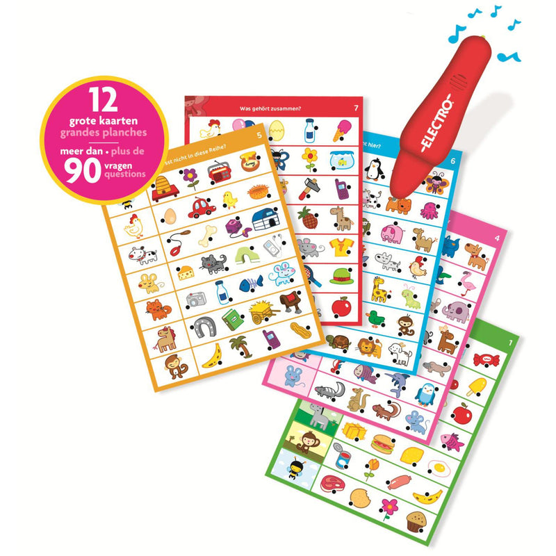 Load image into Gallery viewer, Electro jumbo wonderpen dierenpret educatief spel