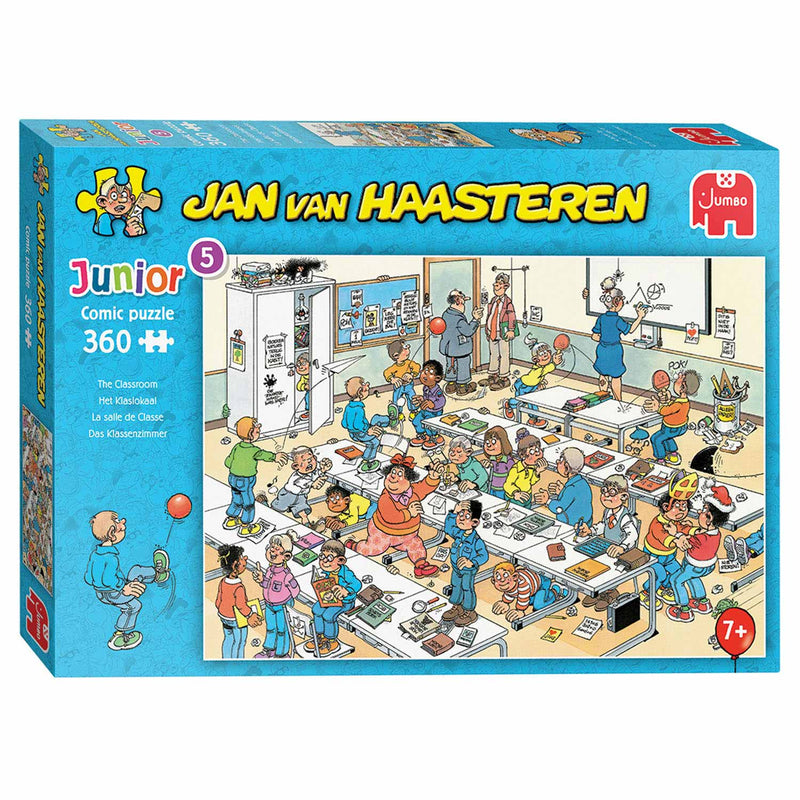 Load image into Gallery viewer, Jan van Haasteren Legpuzzel Junior Het Klaslokaal, 360st.