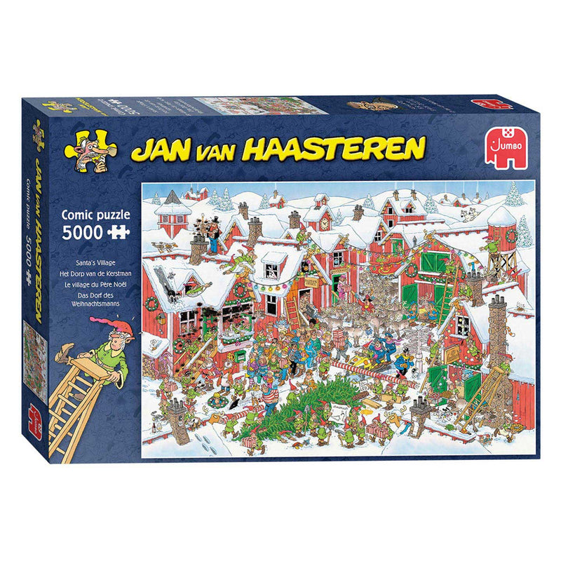 Load image into Gallery viewer, Jan van haasteren legpuzzel - santa's village, 5000st.