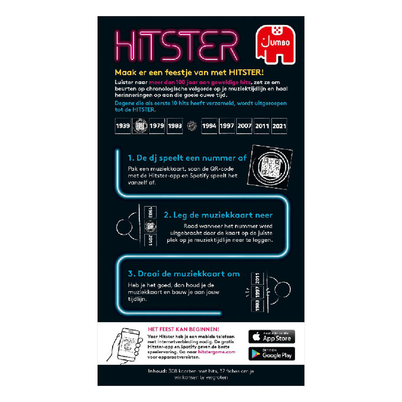 Load image into Gallery viewer, Jumbo hitster spel (nl)
