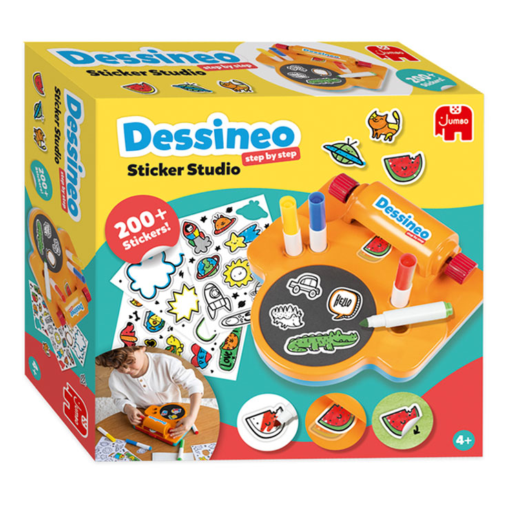 Load image into Gallery viewer, Jumbo dessineo sticker studio