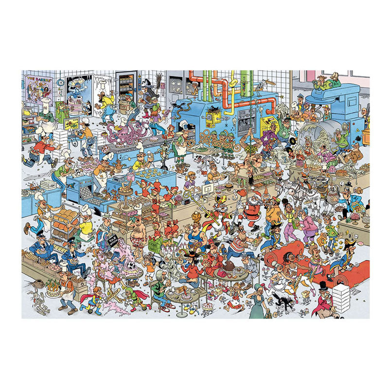 Load image into Gallery viewer, Jumbo jan van haasteren legpuzzel - de bakkerij, 2000st.